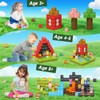 AYIQUTY Magnetic Building Blocks for Kids, 208PCS Magnetic Cube Set,