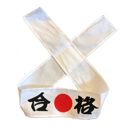 Black Sugar Hairband Bandana Scarf Japanese Head Traditional Samurai Lettering Cotton for Tying Accessories Costume Cosplay Unisex