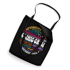 Clinic Crew Nurse Appreciation Essential Worker School Nurse Tote Bag