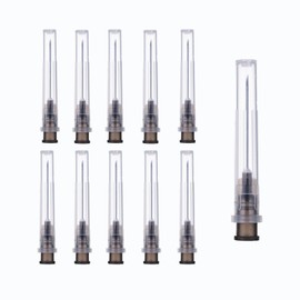 100 Pcs Dispensing Accessories Stainless Steel Pipe, Individually Packed,Sterile,Lab Supplies(22G-25mm/1in)