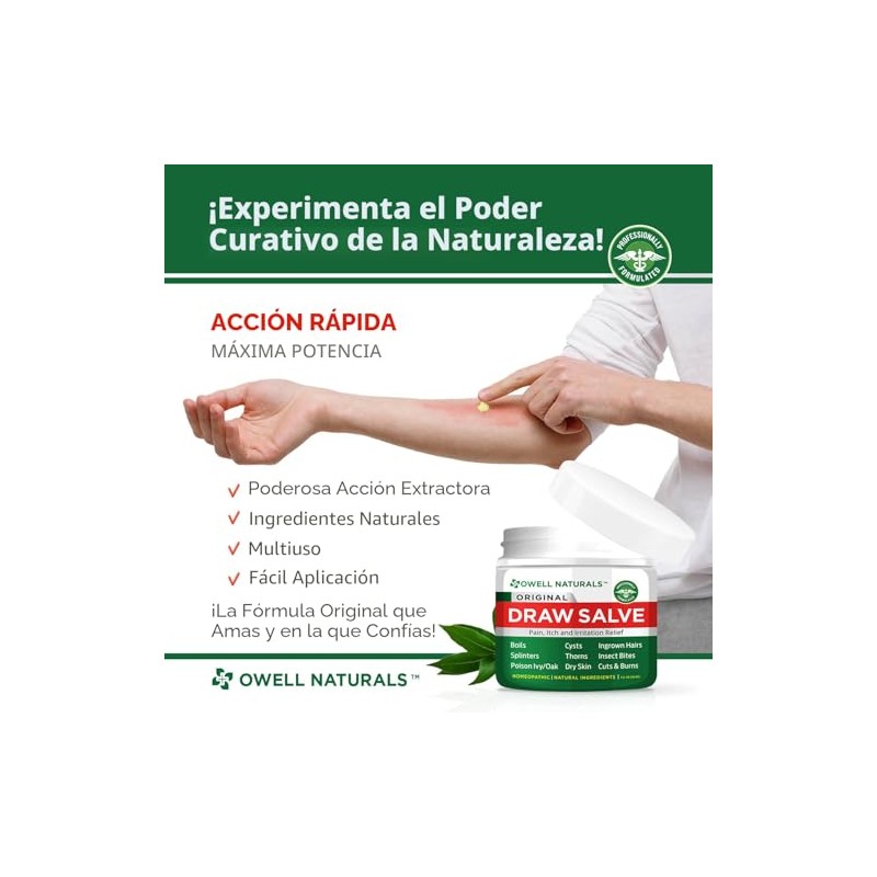 Pomada de salvia Amish Origins, 2 onzas