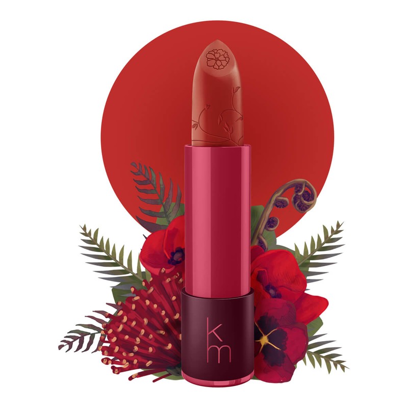 Karen Murrell Natural Lipstick - 21 Fiery Ruby, 4g