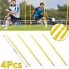 generic 4 Piezas Estacas Para Entrenamiento/kit Entrenamiento Futbol