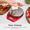 Etekcity Báscula de cocina de alimentos de 0,1 g, tazón,