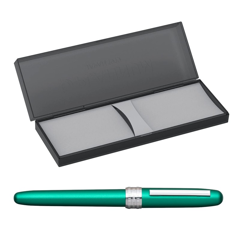 Platinum Fountain Pen, Plaisire, Teal Green, Medium Point, PGB-1500#45-3