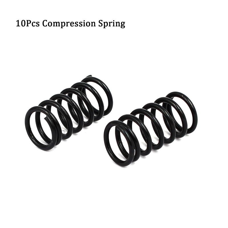 TOP-VIGOR 10Pcs Compression Spring, 10mm OD 1.2mm Wire Dia 20mm
