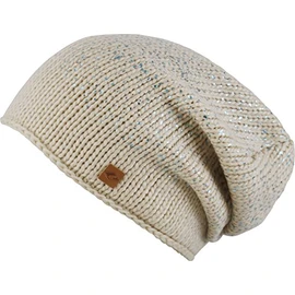 CHILLOUTS Aileen Women's Winter Beanie Hat, Beige Blue Metallic