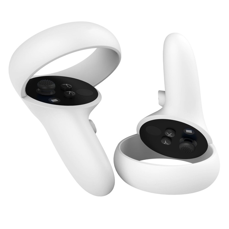 VicRole Black Controller Faceplate Cover for Meta Oculus Quest 2