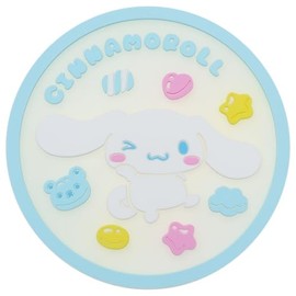 Cinnamoroll [Tableware] Clear Rubber Coaster Sanrio