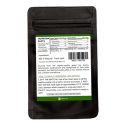 Organic Matcha Green Tea – Ceremonial Grade – 100% Pure – Gold Premium Powder – Natural Energy & Antioxidants – 100g / 3.53 oz - unsweetened - superfood/gluten free/vegan