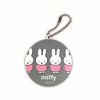 Aworks Miffy Dick Bruna Antibacterial Deodorizing Keychain (Gray)