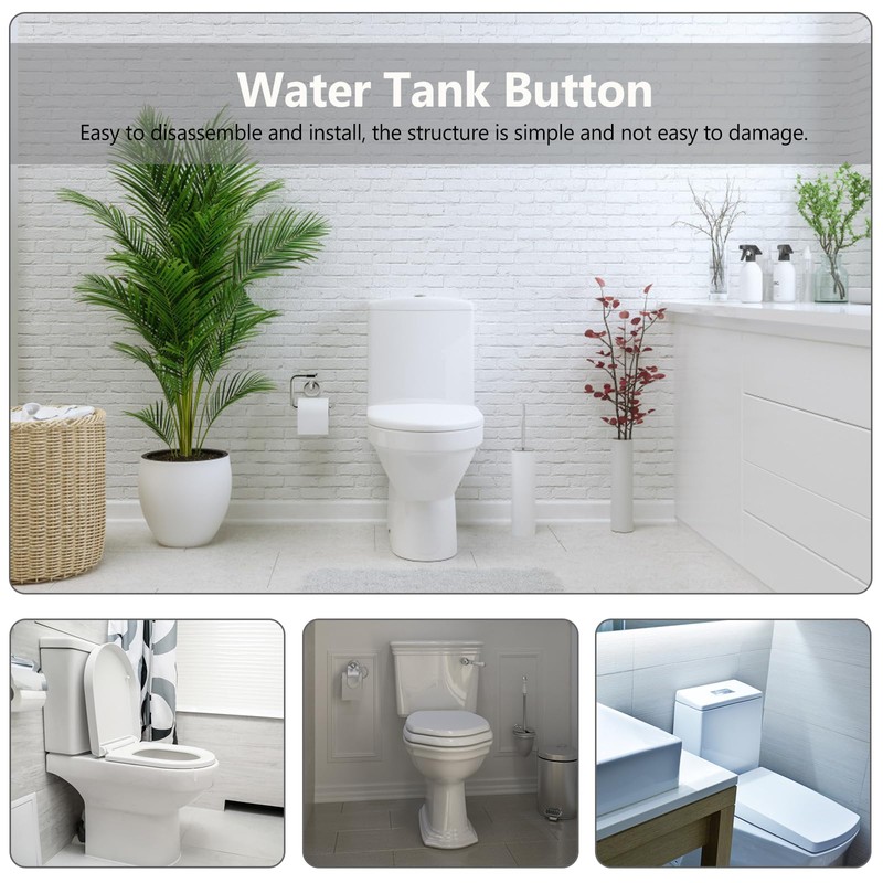 Cabilock Dual Flush Toilet Push Button Round Water Tank Repair