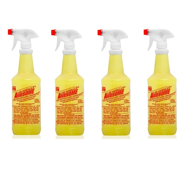 La's Totally Awesome All Purpose Concentrated Cleaner, 32 oz, 4 Pack