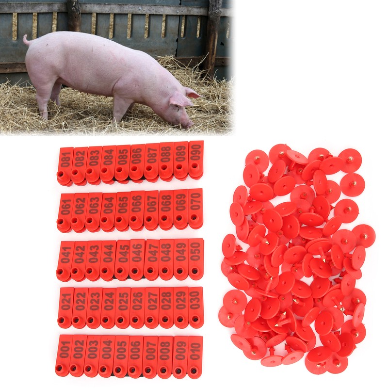 Pig Cattle and Sheep Ear Tag Farm Animal Indentification Card