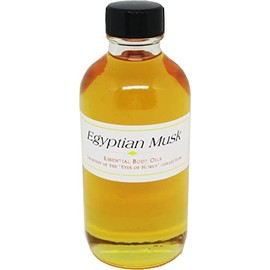 TCEShop Egyptian Musk Scented Body Oil Fragrance [Regular Cap - Gold - 4 oz.] - ID#1053