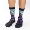 Good Luck Sock Women's Slothzilla Socks, Adult, Shoe Size 5-9