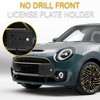 Anti-Theft License Plate Holder Compatible with Mini Cooper R50 R52