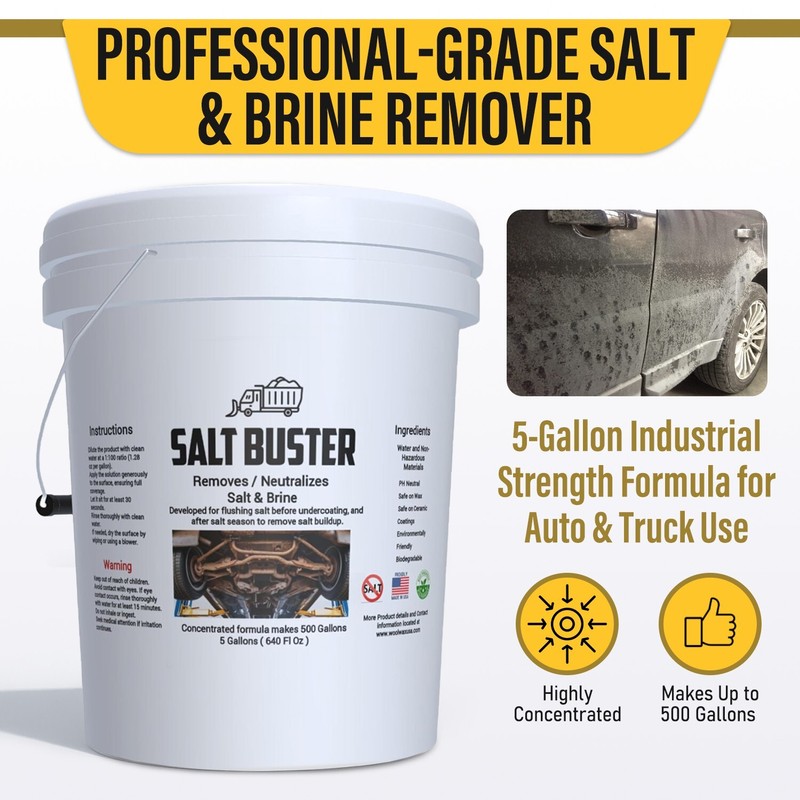 Woolwax SALTBUSTER Salt & Brine Remover/Neutra
