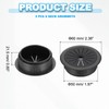 PATIKIL 50mm Cable Grommet Plastic Desk Cord Hole Cover Wire