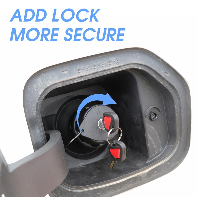 sukemichi Locking Gas Cap Lock And Key For Bronco /