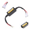 1Pair H1/H3 Canbus LED Headlight Decoder Device Anti Flicker Resistors