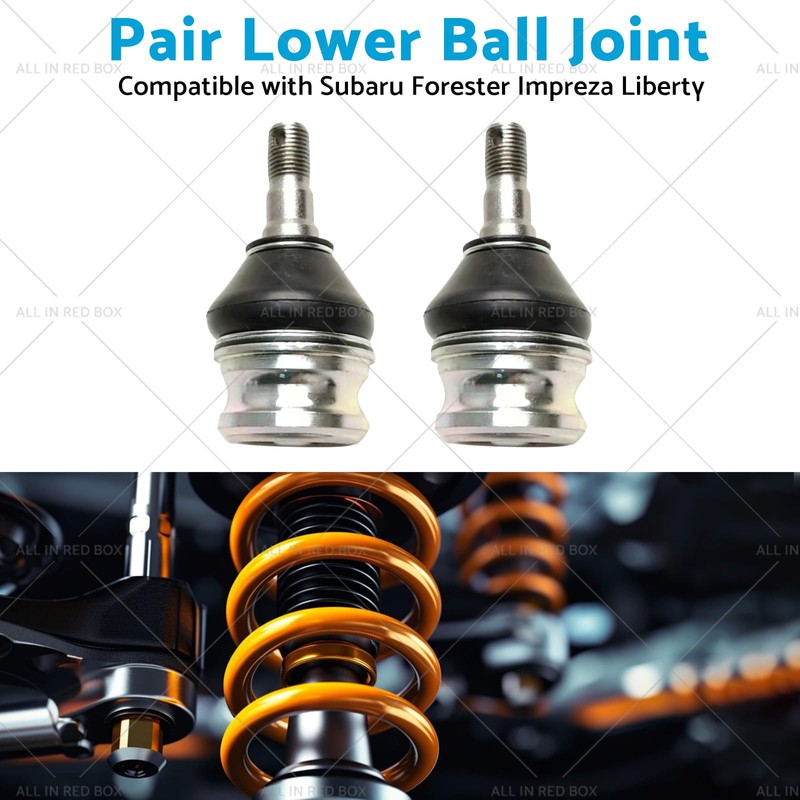 MAX COOL Pair Lower Ball Joints Set Suitable for Subaru