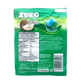 ZUKO 12-Pk ZUKO Coco/ Coconut ZUKO Powder Drink Flavor 13g/.45oz