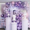 Balloons Purple Pink White Pack of 60 12 Inch Purple
