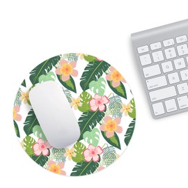 Questo Casa, Runden Digital Bedruckt Mauspad, rutschfeste Unterseite, für Büro und Zuhause, Durchmesser: 22 cm