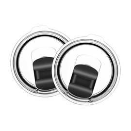 2 Pack Tumbler Lids For 20 Oz Magnetic Replacement Covers Tumbler Pints for Suitability Yeti Rambler Ozark Trail Old Style Rtic（20oz, 2）