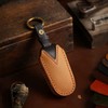 ISDORE Premium Leather Keyring Case Compatible with Model 3 &