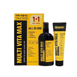 Mediman Multi Vitamax All-in-One Large Capacity Special Set (300ml main product + 150ml refill) / 메디맨 멀티 비타맥스 올인원 대용량 기획세트(본품 300ml+리필 150ml)
