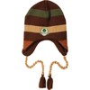 Guinness Men's Striped Beanie Brown