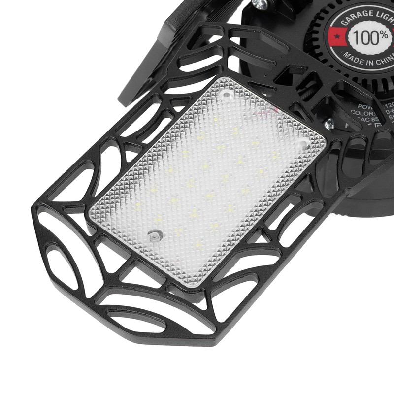120W 96LED Mining Lamp E26/E27 Folding Ultra Bright Garage Light