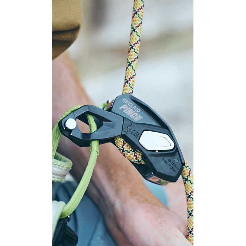 EDELRID Unisex - Adult Pinch Semi-Automatic Machine, Anthracite-Oasis (815), 000