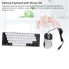 61 Key RGB Illuminated Keyboard with Mouse Multi Color LED