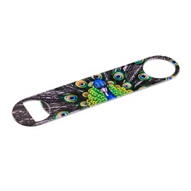 Peacock Powder Coated Steel Bottle Opener
