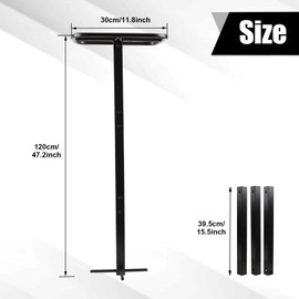GOOOXIM Premium Dragon Fruit Trellis - Durable Metal Trellis for Vertical Gardening and Climbing Plants - 12in x 12in x 50in