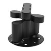 Gas Can Mount RX DLX PM Black Electrophoretic Coating Strong