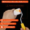 Nuogo 150 Pcs 4 Inch Mini Paint Roller Cover 1/2"