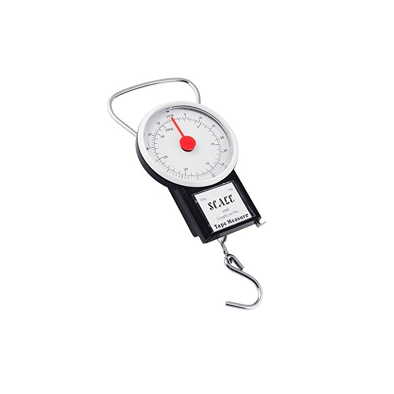 32KG Portable Travel Suitcase Baggage Luggage Weighing Scales Hook Weight