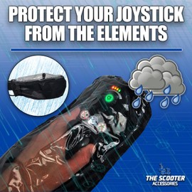 Powerchair Joystick Weather and Rain Cover for Jazzy, Evo, Pride Mobility Electric Wheelchairs