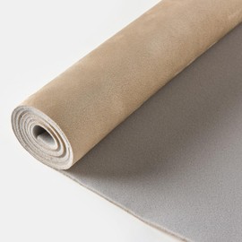 Suede Headliner Fabric with Foam Backing Material Headliner Material Suitable for Automotive Interior Repair and Tela para tapizar techo de auto (Beige, 54"x60")