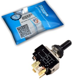 HQRP Toggle Switch Compatible with Ultra-Fab UF38-944014 UF38-944016 UF38-944017 A-Frame Electric Trailer Tongue Jacks 38-75-1037