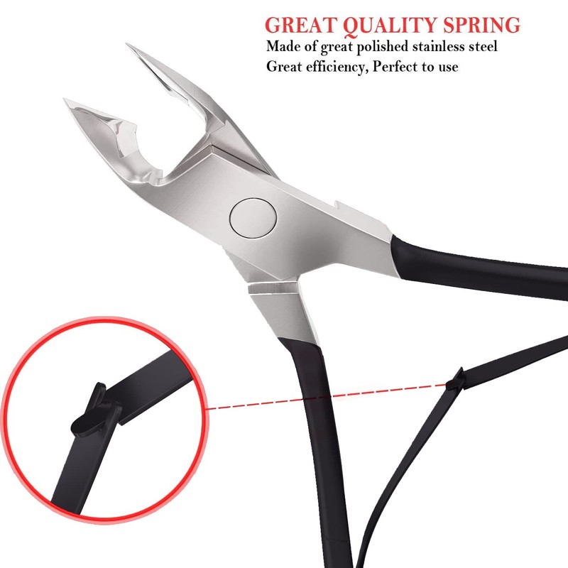 Professional Cuticle Nippers Stainless Steel Cuticle Cutters and Remover -Best