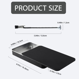 Model Painting Stand Base Holder & 12PCS Magnetic Bendable Alligator Clip Sticks Set, Adjustable Modeling Tools for Easy Airbrush Use, Ideal for Hobbyists, Painters, and Craftsmen