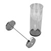 Barbicide Soaking Jar Large Glass Cleaning Jar for Barber Tools