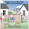 Twizler Funny New Home Card Funny Three Little Pigs &