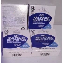 Studio Selection Gel Nail Polish Remover Pads. 40 pads Total.