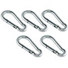 fiXte® BZP Steel Snap Hooks Spring Latch Carabina Carabiner Carbine